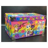 Lisa Frank Roxi Rollie Cats Storage Box / Chest