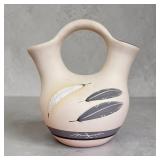 Native American Pottery Pueblo Wedding Vase