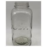 VINTAGE 2-QUART KERR MASON JAR SQUARE SPACE