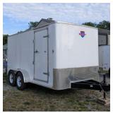 2023 7'X14' ENCLOSED CARRYON PATRIOT TRAILER 15'