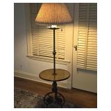 Vintage Iron Base Floor Lamp