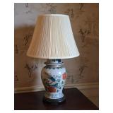 Vintage Chinoisserie Ginger Jar Lamp