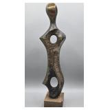 WILDWOOD MIRO BRONZE SCULPTURE 14.5' TALL
