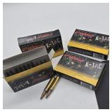 4 BOXES OF PMC XTAC 5.56 NATO GREEN TIP LAP 80