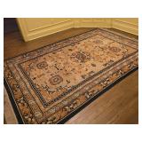 Vintage Hand-Knotted Wool Area Rug