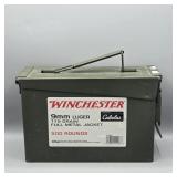 WINCHESTER 9MM LUGER 500 ROUND AMMO CAN AMMO