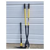 AMES PRO POST HOLE DIGGERS & TRUE TEMPER PICK AXE