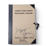 Signed Dale Chihuly Over Venice Nuutajarvi,