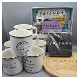 NEW FRIENDS OFFICAL COOKBOOK, POTTERYBARN COFFEE