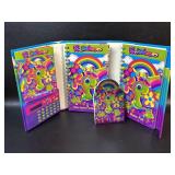 NOS Lisa Frank Peekaboo Turtle Folding Planner ,