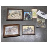 Lot of Cowboy Art Pictures
