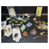 NOS Turtle Key Rings & Bookmarks