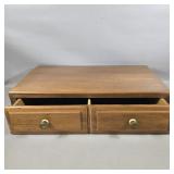 MID CENTURY C.B. ATKIN DESK DRAWER ORGANIZER 18'