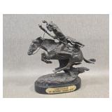 Small Replica of Remington Bronze 'Cheyenne'