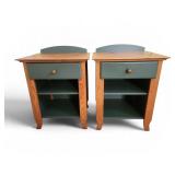 Farmhouse Pine Nightstands