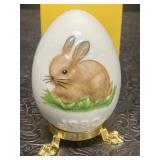 VINTAGE GOEBEL ANNUAL EASTER EGG ON STAND 1980