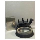 Camel Cigarette Cast Iron Ashtray w/ Holder +