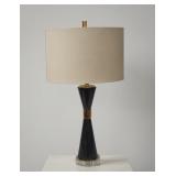 Uttermost Alastair Black Marble Table Lamp
