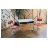 1930's Ray Patten Art Deco Kitchen Table & Two