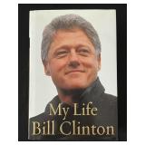 Signed Bill Clinton My Life First Edition HC Book