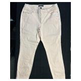 LADIES PINK JEANS BY CATO PREMIUM 18W
