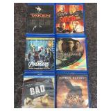 6 BLU-RAY MOVIES BATMAN BEGINS, PEARL HARBOR, BAD