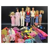 Vintage Barbie , Ken & Fashion Dolls + Clothes &