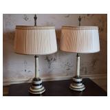 Pair of Hollywood Regency Table Lamps