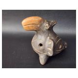 Pre-Columbian Style Ocarina Bird Animal Flute