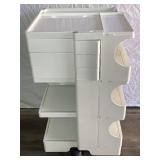 JOE COLOMBO BOBY STORAGE TROLLEY ROLLING CART