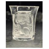 Lalique Crystal, France, Les Enfants Frosted &