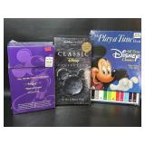 3 NOS Disney Media, Play a Tune Book , Classic 60