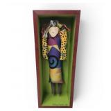 Nancy Camden Art Doll Plush Sculpture  Signed