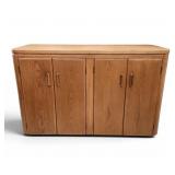 MCM Oak Cabinet