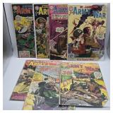 7- DC COMIC OUR ARMY AT WAR 12 CENT