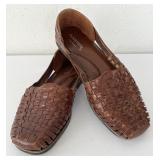 Sunsteps Woven Leather Sandals Shoes Mens 9