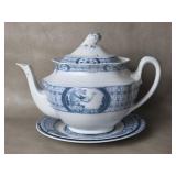 Johnson Brothers Mongolia Flow Blue Pheonix