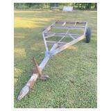 TILT TRAILER PROJECT GOOD FRAME & TIRES NEEDS