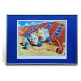 'The Phone Call' Signed Print by MarPar Whimsical