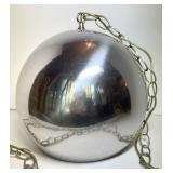 12' MCM Sphere Swag Hanging Lamp Light Fixture,