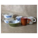 Collection Of Fire-King Mini Casserole Dishes &