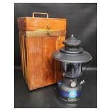Police Themed Coleman Lantern Cedar Case Custom