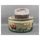Vintage 30's Men's Hat in Box by Knox