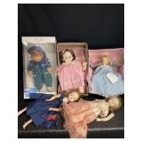 BOX LOT BABY DOLLS MADAME ALEXANDER PUSSY CAT &