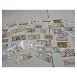 Lot of Foreign Money / Currency