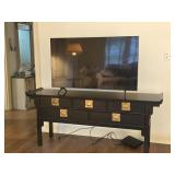 Chinese Altar Table by Century & Samsung 55' TV