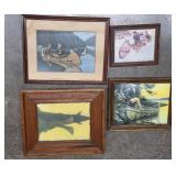 Collection Of Canoe Art Pictures In Troubled Water