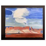 Original Small Painting Sketch Southwest