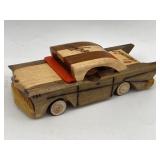 WOOD ART CHEVROLET CAR CUBA