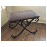 Uttermost Iron Base Stool / Ottoman